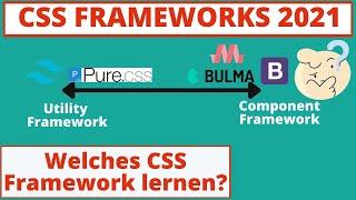 CSS Frameworks 2021 - Welches Framework lernen? Überblick & Voraussetzungen