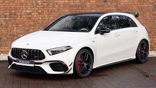 2020 Mercedes AMG A45 S 4Matic+ Plus - Polar White - Walkaround & Interior | [4K]