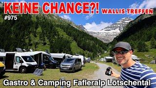 #975 Schweiz Tour mit Zottl - Traumhaft Lötschental Wallis!  Gastro & Camping Fafleralp, Wallis