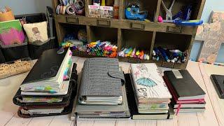 MY CURRENT PLANNER STACK | Planners, Journaling, Faith, Commonplace, Work & More