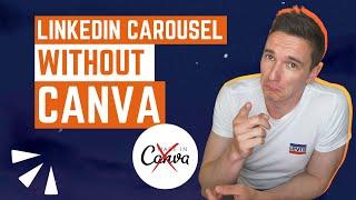 How To Create A LinkedIn Carousel Post Without Canva Using Chat GPT AI In Seconds 2024