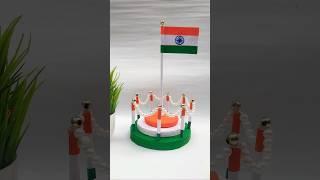 Republic day craft #shorts #youtubeshorts #viral