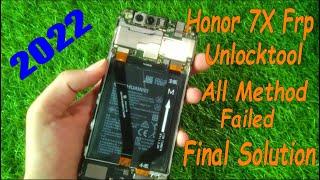 Honor 7x (BND-AL10) Frp Bypass Unlocktool 100% success Method