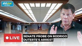 LIVE: Senate probe on Former President Rodrigo Duterte's arrest | March 20, 2025