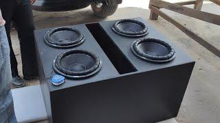 RDS Audio 500x4 Carbon fiber cone !! Run only 1500rms !! +918053480908