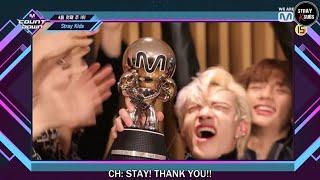 [ENG SUB] 190404 Stray Kids 1st Win on Music Show @ M COUNTDOWN (Speech+Encore+Backstage)