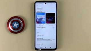 How to enable/disable Dark Mode on Xiaomi Redmi 10 Android 12
