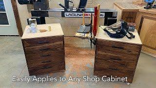 Lathe Cabinets - Full Build