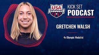 Gretchen Walsh Joins the Podcast Before Making History at Short Course Worlds | Kick Set Podcast