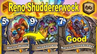 My NEW Shudderwock Shaman Deck Is Actually Good! Mini-Set Showdown in the Badlands | Hearthstone