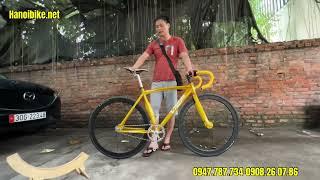 Xe đạp không phanh Fixed Gear Visp Hexwgram Cấu Hình Cao cấp