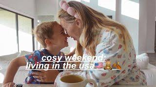 weekend VLOG living in the usa! farmer's market, birth plans, amazon haul & more