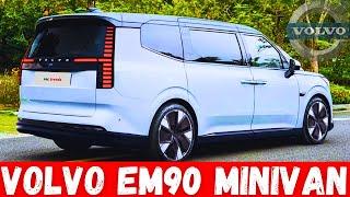 Exclusive Look, 2024 Volvo EM90 Electric Minivan Revealed - Shocking Features!