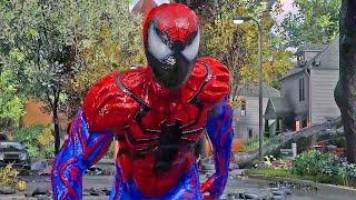 Marvel's Spider-Man 2 Peter Transforms Carnage Suit