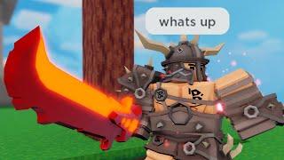 So.. They BUFFED Barbarian Kit... (Roblox Bedwars)