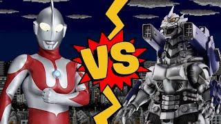 M.U.G.E.N. Battles | Ultraman vs Mechagodzilla | Ultraman vs Godzilla