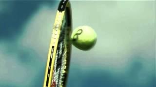 142mph Serve - Racquet hits the ball 6000fps Super slow motion (from Olympus IMS)