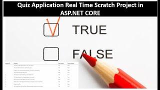 Quiz Project in ASP.NET 7.0 Real Time Scratch | Day-1