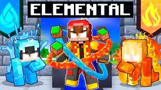 Convertí a Mis Amigos en ELEMENTALES en Minecraft!