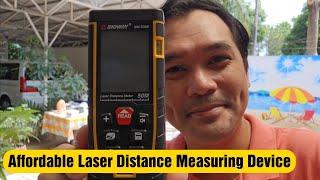SNDWAY SW-TG50 Laser Distance Meter : Unboxing and Quick Test