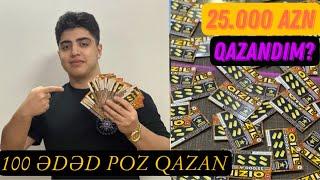 100 ƏDƏD POZ QAZAN ALDIM !  - 25.000 AZN (ÇIXDI)