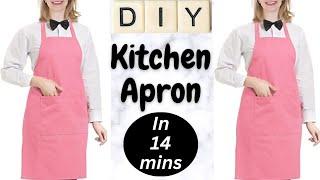 Apron Cutting and Stitching / Full Step-by-step tutorial/ DIY Apron