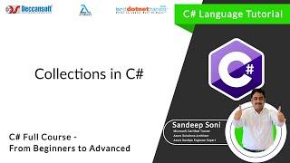 C# Language Tutorial | Collections in C# | C# Full Course by Sandeep Soni