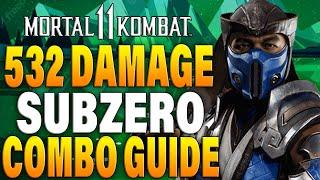 Mortal Kombat 11 Subzero Combos - MK11 Subzero Combo Tutorial - Daryus P