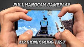 iPhone XS PUBG Mobile New Full Handcam Gameplay  | A12 Bionic PUBG/BGMI TEST New Update 