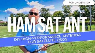 DIY Moxon/Yagi Antenna for Ham Radio Satellite QSOs: Build One for Under $100! [Includes the radio]