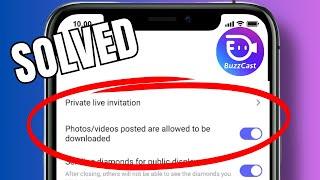 How to enable private live invitations on BuzzCast