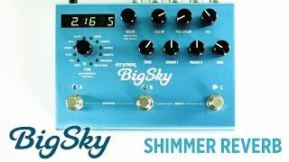 Strymon BigSky - Shimmer Reverb machine audio demo