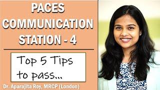 PACES Communication Station 4 – Part 2/2 | Top 5 tips with scenario discussions for PACES Exam