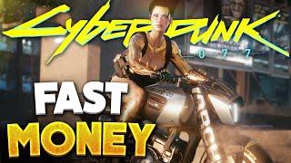 Cyberpunk 2077 - How To Make Money Fast After Update 1.6 Money Farm (No Glitch)