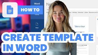 How to Create Template in Word (2024) - Microsoft Word Tutorial