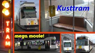 De Lijn #Kusttram in Belgien * Coastal Tram in Belgium * Tram côtier en Belgique * MEGA MOVIE!