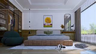 Cozy Small Bedroom Design Idea (4x4 Meters)