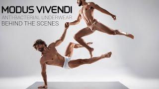 Modus Vivendi Anti-Bacterial men's underwear behind the scenes