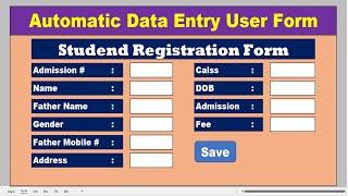 Excel Macros Tutorial: Automate Data Entry & Sheet Transfer with VBA | Step-by-Step Excel Automation