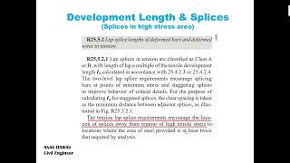 Tension lap splice in high stress region !!