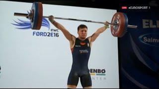 2016 European Weightlifting Championships, Men 56 kg \ Тяжелая Атлетика