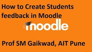 How to create survey in Moodle| How to create student feedback in Moodle | Survey form available