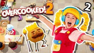 Overcooked 2 EP2 | Mother Goose Club Let's Play