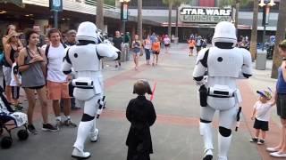 Star Wars Escort to Kylo Ren 4-16 First Order Hollywood Studios (must watch ending)