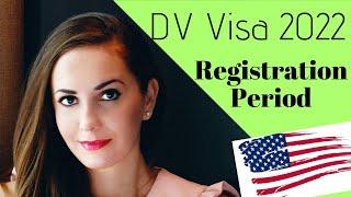 GREEN CARD LOTTERY 2022 - REGISTRATION PERIOD