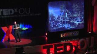 The History of American Paleontology in 3 Minutes: James Burnes at TEDxOU