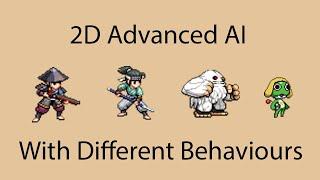 Unity 2d Advanced Enemy AI with Different Behaviors