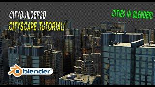 CityBuilding in Blender 3d: Tutorial using simple particle systems with city assets