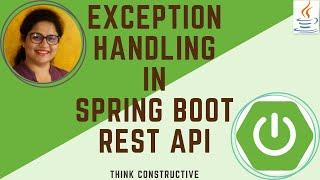Exception Handling in Spring Boot REST API Explained With Demonstration