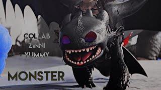 HTTYD Monster - Collab w/Dragon Zin